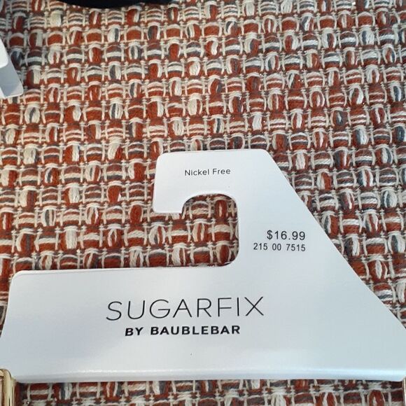 New Sugarfix By Baublebar 16" Goldtone Nicklefree Necklace New With Tags - Picture 2 of 2